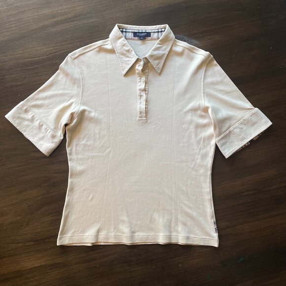 Burberry Polo Shirt Women's Size XL - Picture 1 of 7